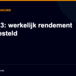 Box 3: werkelijk rendement uitgesteld