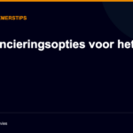 Financieringsopties voor het mkb